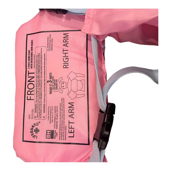 Puddle Jumper Kids Life Jacket Fits 33-55Lbs Rainbow Swim Float.. - Picture 2 of 3